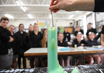 Dargaville High School science lab